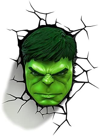 iluminária do hulk